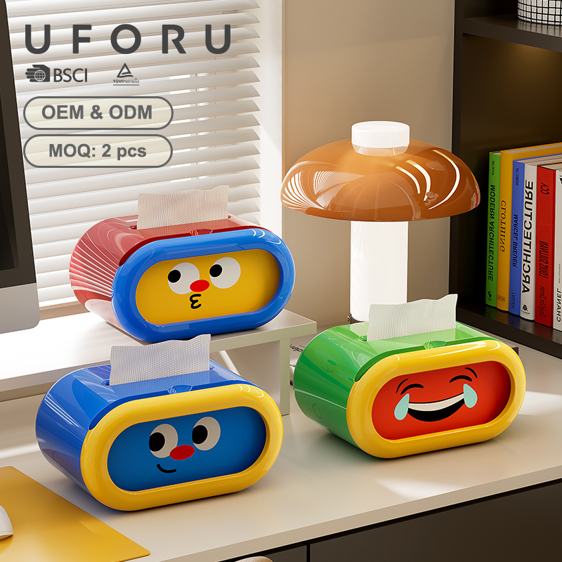 Agar Tissue Culture - Uforu Divertente Emoji Scatola porta fazzoletti