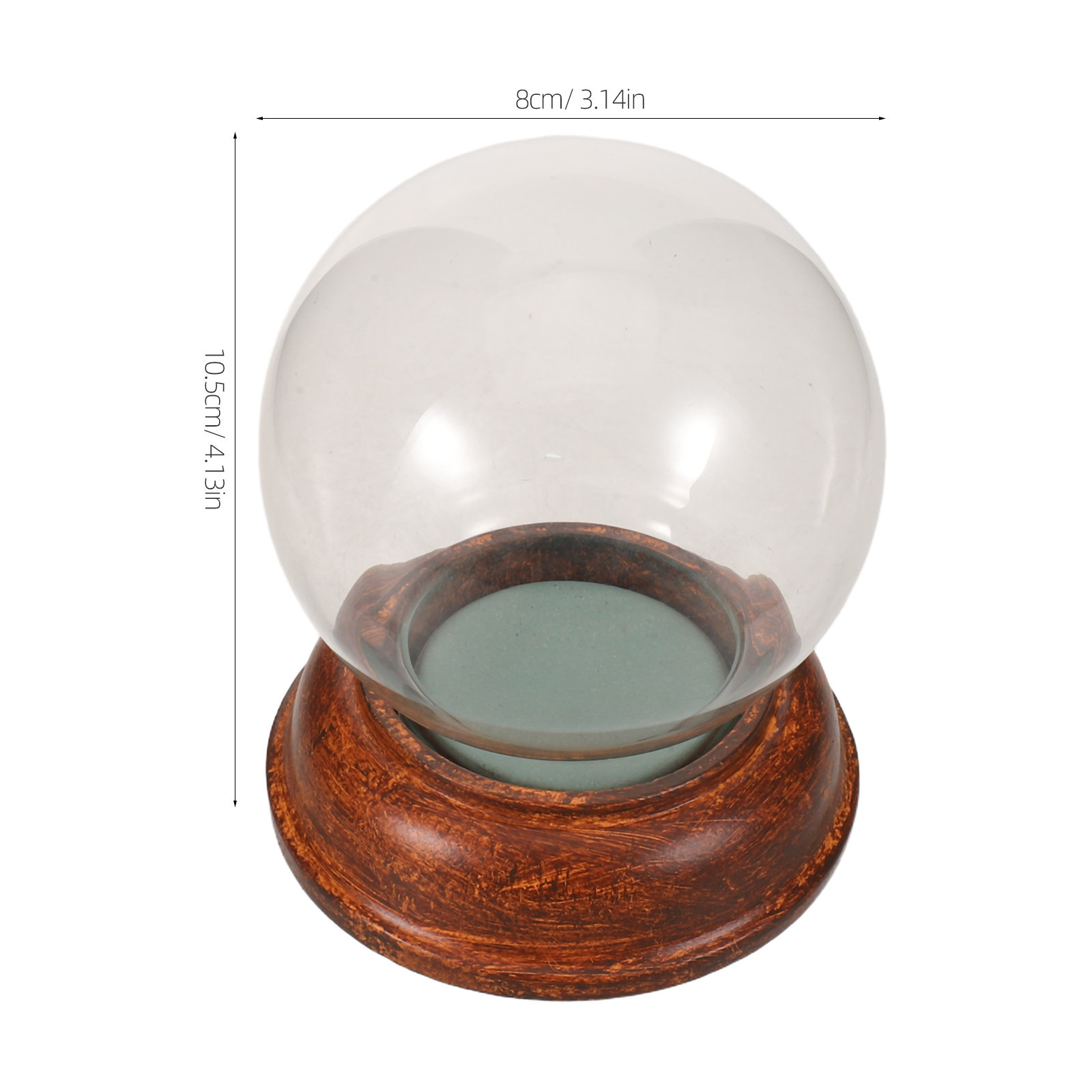 Vaso a cupola in vetro traspar - Plastic Dome Clear recensione e prezzo