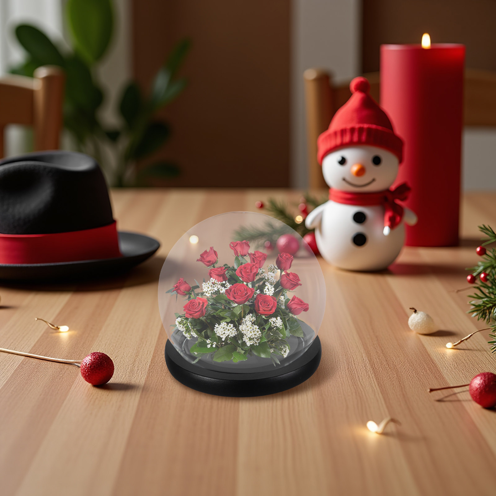 Campana di vetro con base in l - Plastic Dome Clear recensione e prezzo