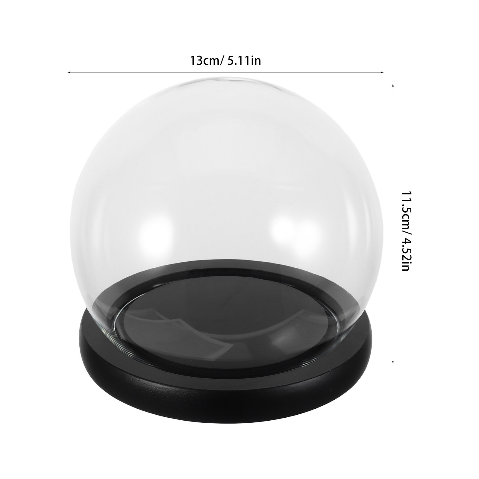 Campana di vetro con base in l - Plastic Dome Clear recensione e prezzo