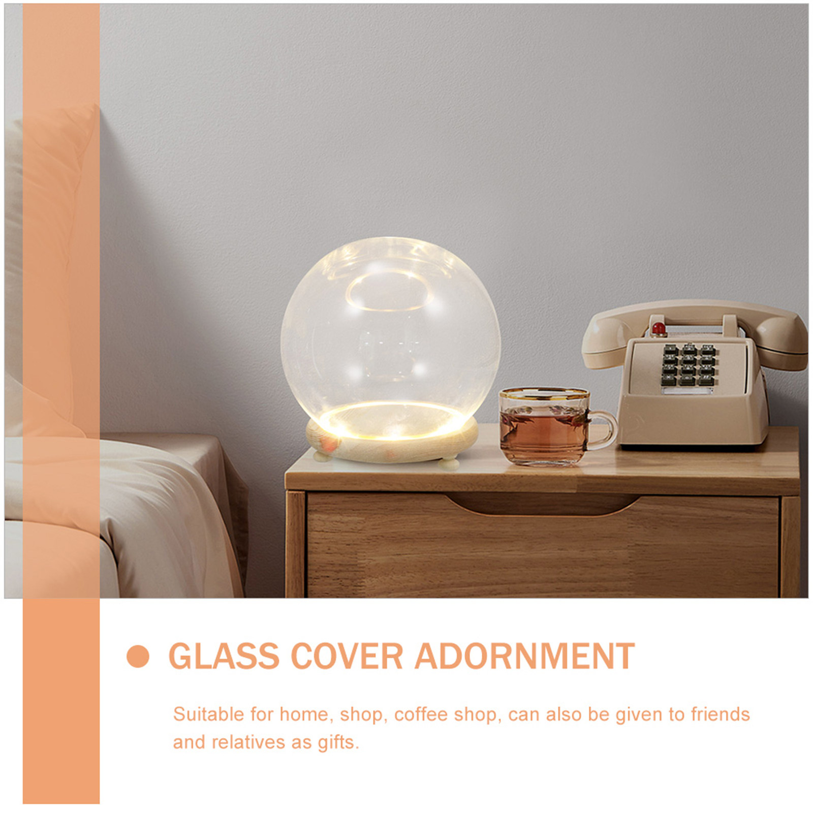 Vetrina Decorativa con Cupola  - Plastic Dome Clear recensione e prezzo
