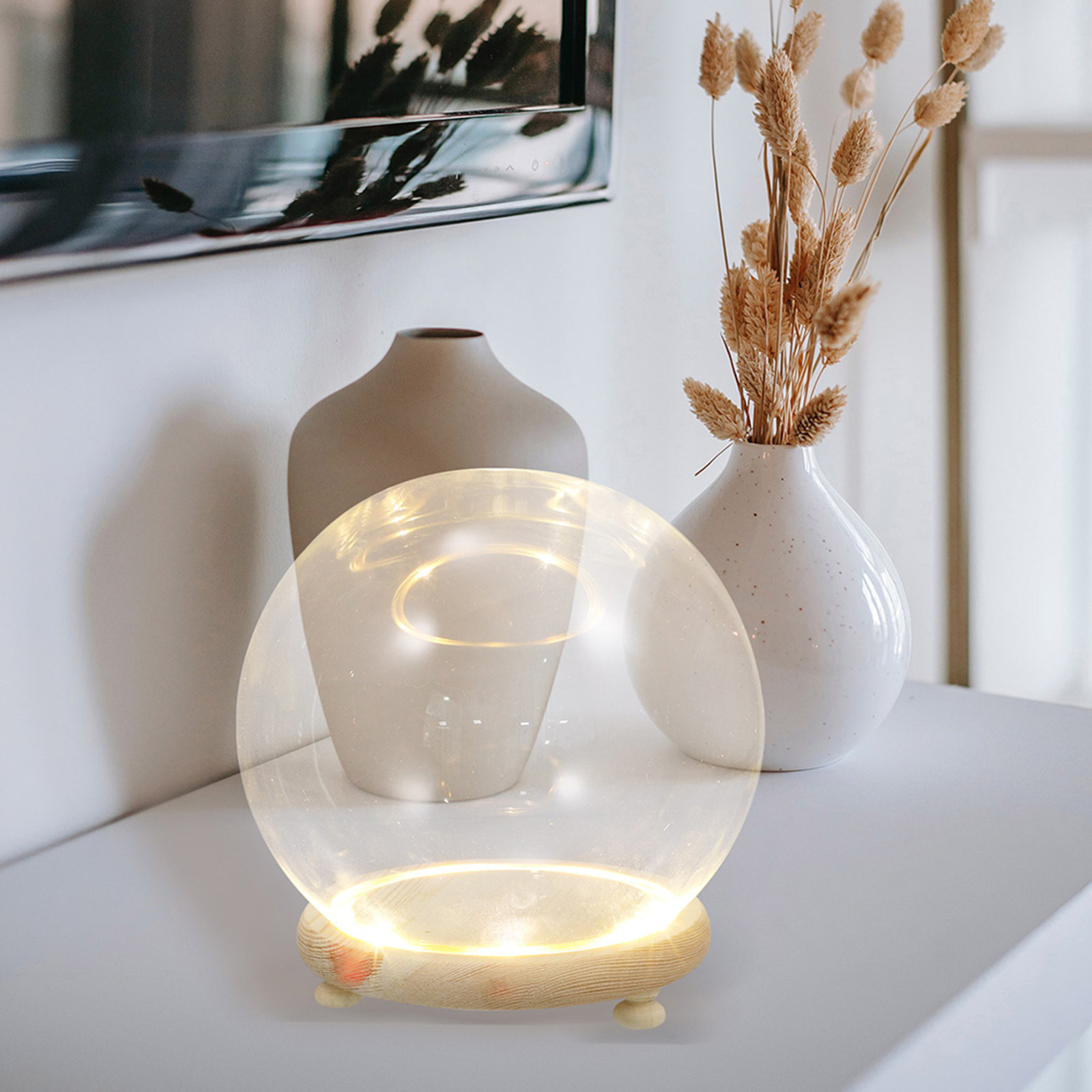 Copertura in Vetro con Base in - Plastic Dome Clear recensione e prezzo