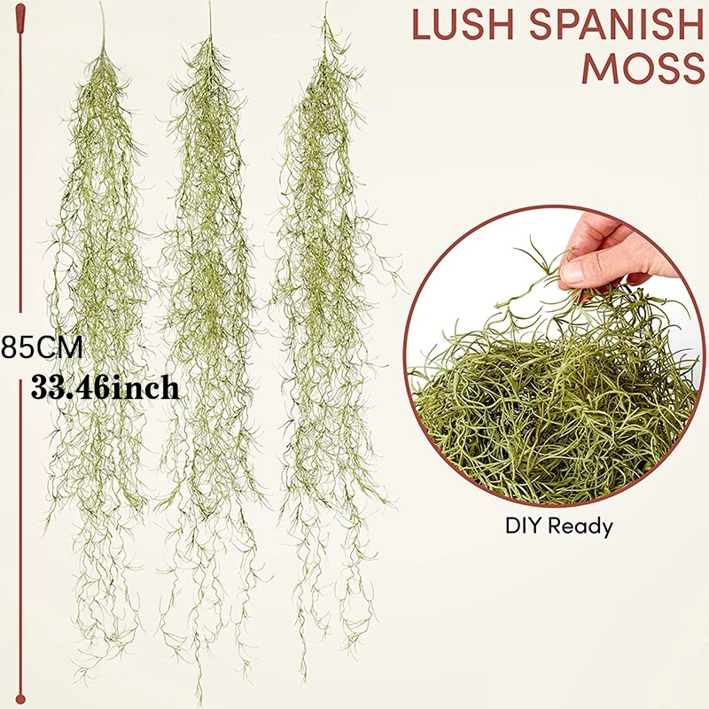 Pianta Artificiale Verde 85cm, - Sphagnum Moss Dry recensione e prezzo