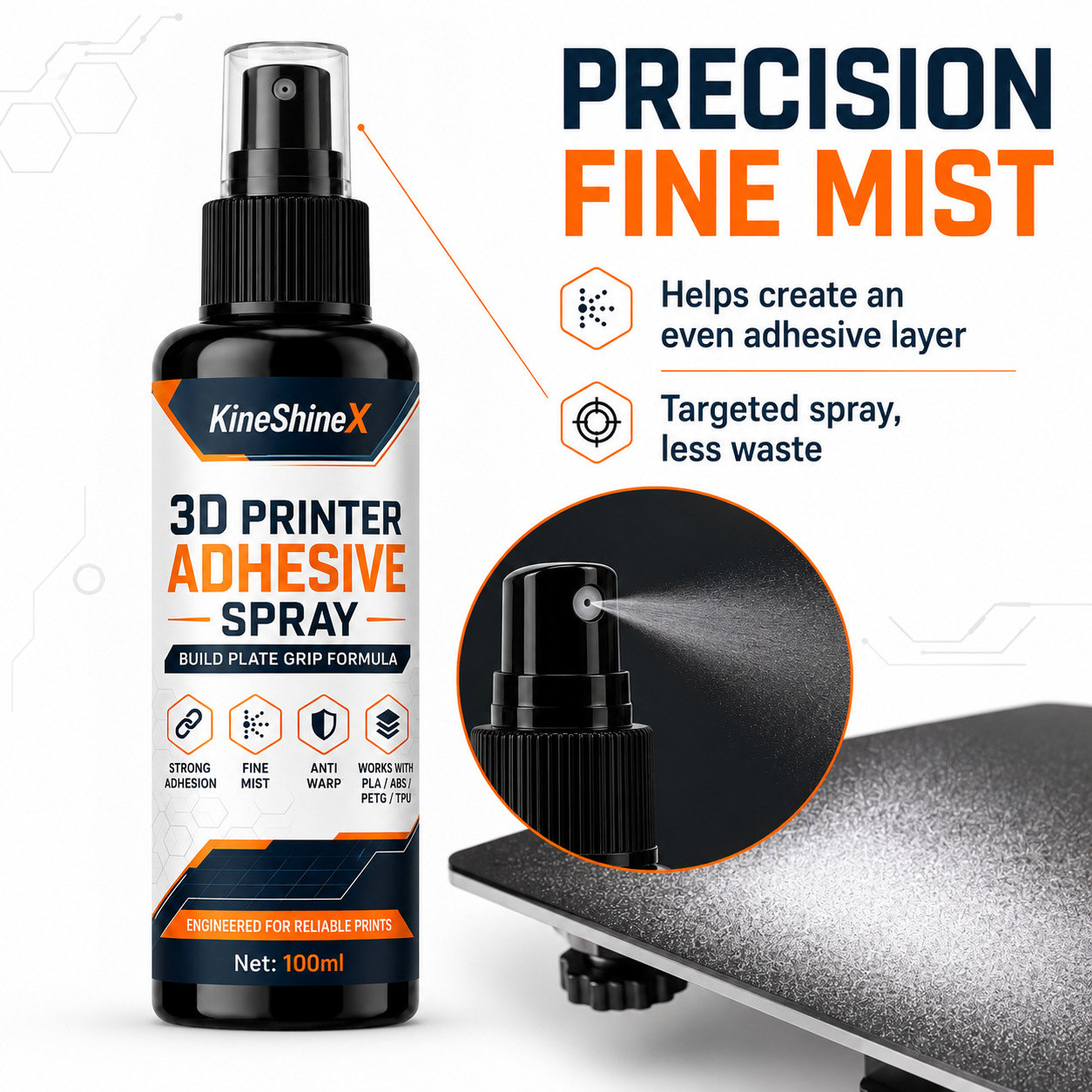 Spray Adesivo per Stampante 3D - Misting Bottle Fine recensione e prezzo